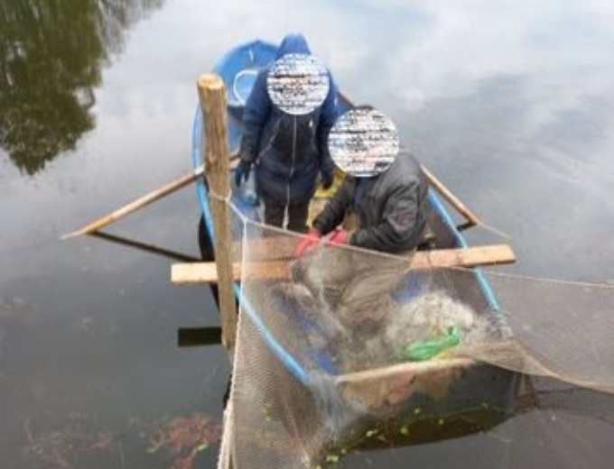 В Харківському районі порушник наніс збитків рибному господарству